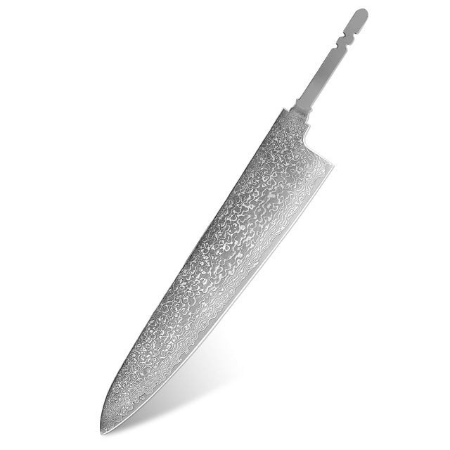 Chef Knife Blank Household Kitchen Knife Embryo Damascus Steel Knife Embryo Semi-finished Products