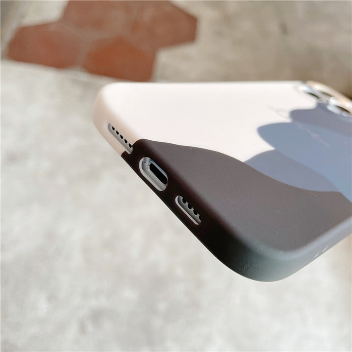 Compatible With Apple, Abstract Geometric Illustration  Case For  Soft Silicone Case For  12 Pro Max 11 11Pro