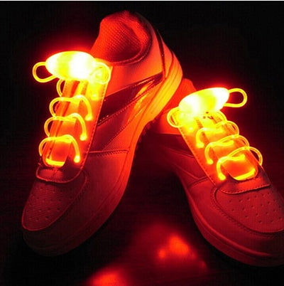 Led Sport Shoe Laces Glow Shoe Strings Round   Light Shoelaces