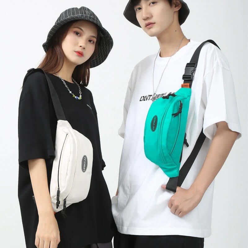 Men And Women's Fashion Personality Shoulder Crossbody Bag