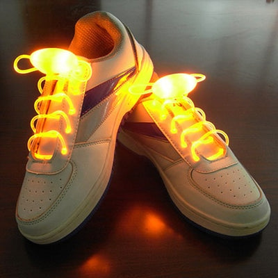 Led Sport Shoe Laces Glow Shoe Strings Round   Light Shoelaces