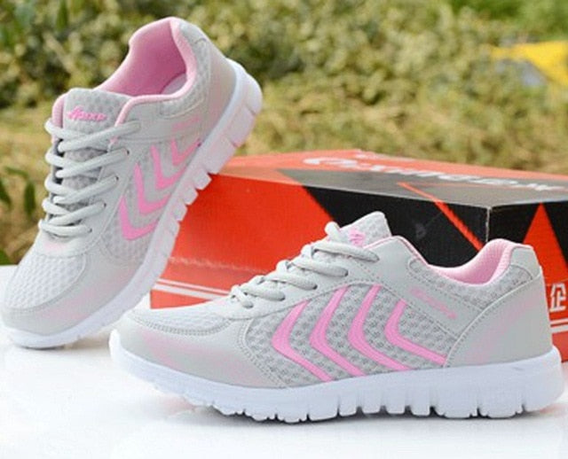 Women Sport Shoes Ladies Shoes Breathable Air Mesh - bankshayes40
