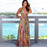 Women's Sling Floral Long Dresses arrival Summer - bankshayes40