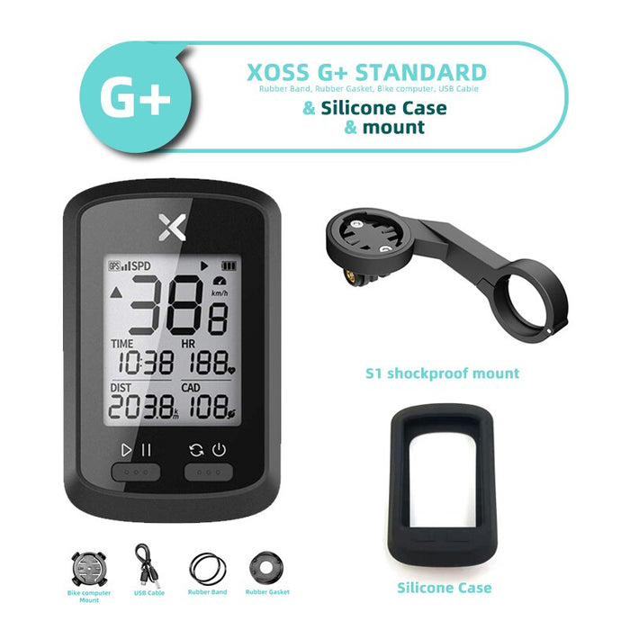 XOSS G plus G gps cycle computer Bike Wireless GPS Speedometer wholesale market Road Bike MTB cycle Cycling Wholesale in Brazil - bankshayes40