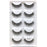 New Full 5 Pairs one box 3D Mink Hair False Eyelashes Natural Thick Long Eye Lashes Wispy Makeup Beauty Extension Tools H13 - bankshayes40