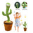 Lovely Talking Toy Dancing Cactus Doll Speak Talk Sound Record Repeat Toy Kawaii Cactus Toys Children Home Decor Accessories - bankshayes40