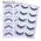 New Full 5 Pairs one box 3D Mink Hair False Eyelashes Natural Thick Long Eye Lashes Wispy Makeup Beauty Extension Tools H13 - bankshayes40