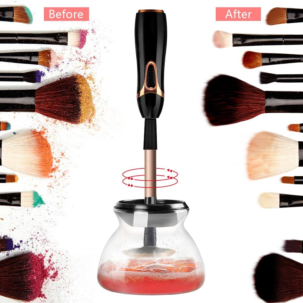 Bank Fashion Automatic Makeup Brush Cleaner Electric Makeup Brushes Banksheyes