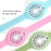 Mini Cooling Fan Portable USB Desktop Fan USB Folding Fashion Pocket Small Fan Third Gear Electric Mini Watch Simple Fan - bankshayes40