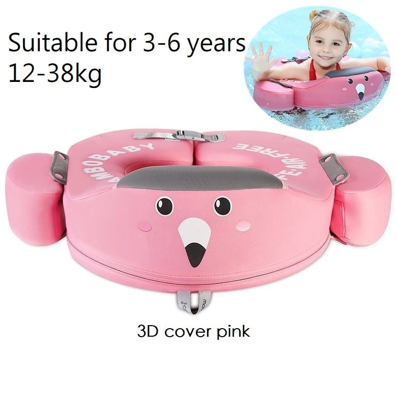 Mambobaby Baby Float Lying Swimming Rings Infant Waist Swim Ring Toddler Swim Trainer Non-inflatable Buoy Pool Accessories Toys - bankshayes40