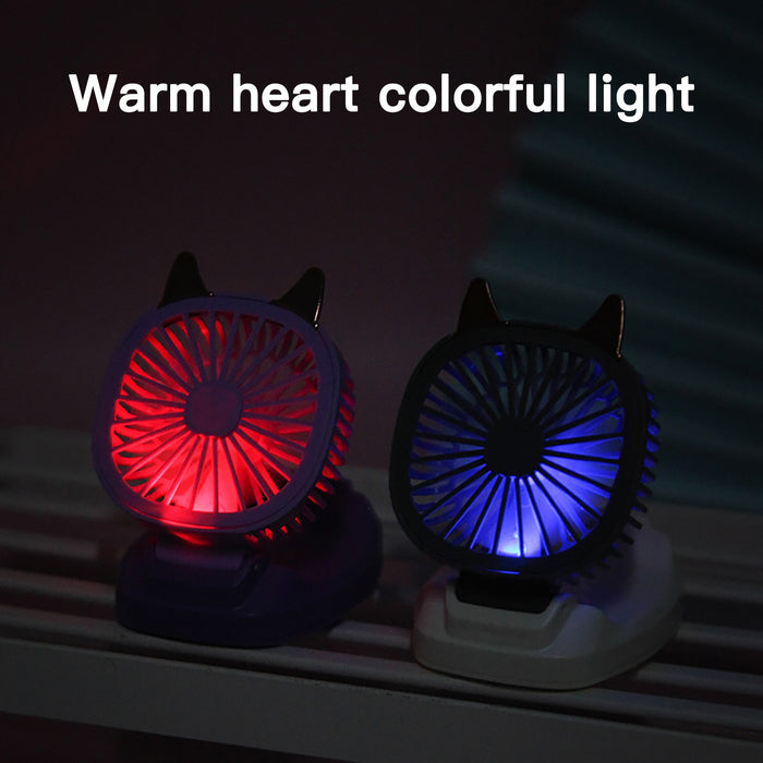 USB Fan Watches Portable Mini Watch Fan Handheld Silent Third Gear Speed Electric Personal Watch Cooling Fan for Travel Children - bankshayes40