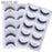 New Full 5 Pairs one box 3D Mink Hair False Eyelashes Natural Thick Long Eye Lashes Wispy Makeup Beauty Extension Tools H13 - bankshayes40