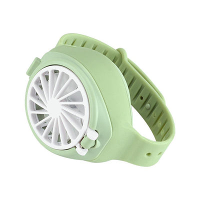 Mini Cooling Fan Portable USB Desktop Fan USB Folding Fashion Pocket Small Fan Third Gear Electric Mini Watch Simple Fan - bankshayes40