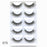New Full 5 Pairs one box 3D Mink Hair False Eyelashes Natural Thick Long Eye Lashes Wispy Makeup Beauty Extension Tools H13 - bankshayes40