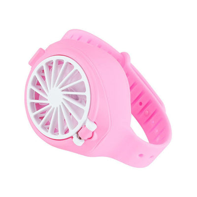 Mini Cooling Fan Portable USB Desktop Fan USB Folding Fashion Pocket Small Fan Third Gear Electric Mini Watch Simple Fan - bankshayes40