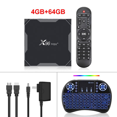 X96 MAX Plus 4GB 64GB 32GB Smart TV Box Android 9.0 Amlogic S905X3 Quad Core Wifi 4K Youtube X96Max Plus Set top box 2GB 16GB - bankshayes40