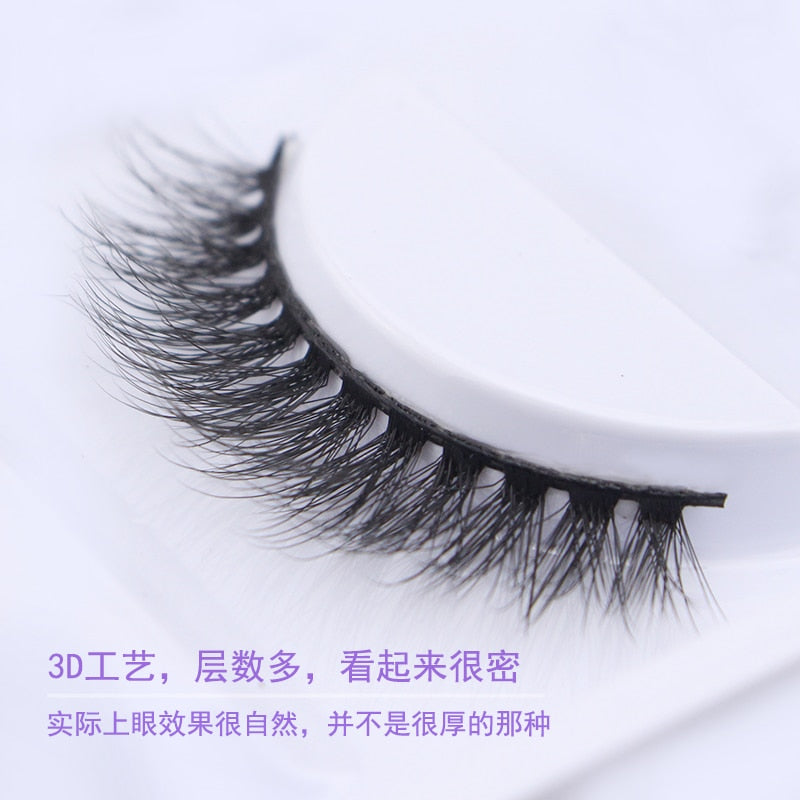 New Full 5 Pairs one box 3D Mink Hair False Eyelashes Natural Thick Long Eye Lashes Wispy Makeup Beauty Extension Tools H13 - bankshayes40