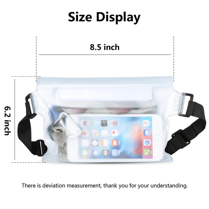 FLOVEME Waterproof Case Smartphone For iPhone XS MAX XR 7 Phone Pouch Bag Case For Xiaomi Underwater Waist Bag Cases For Huawei - bankshayes40