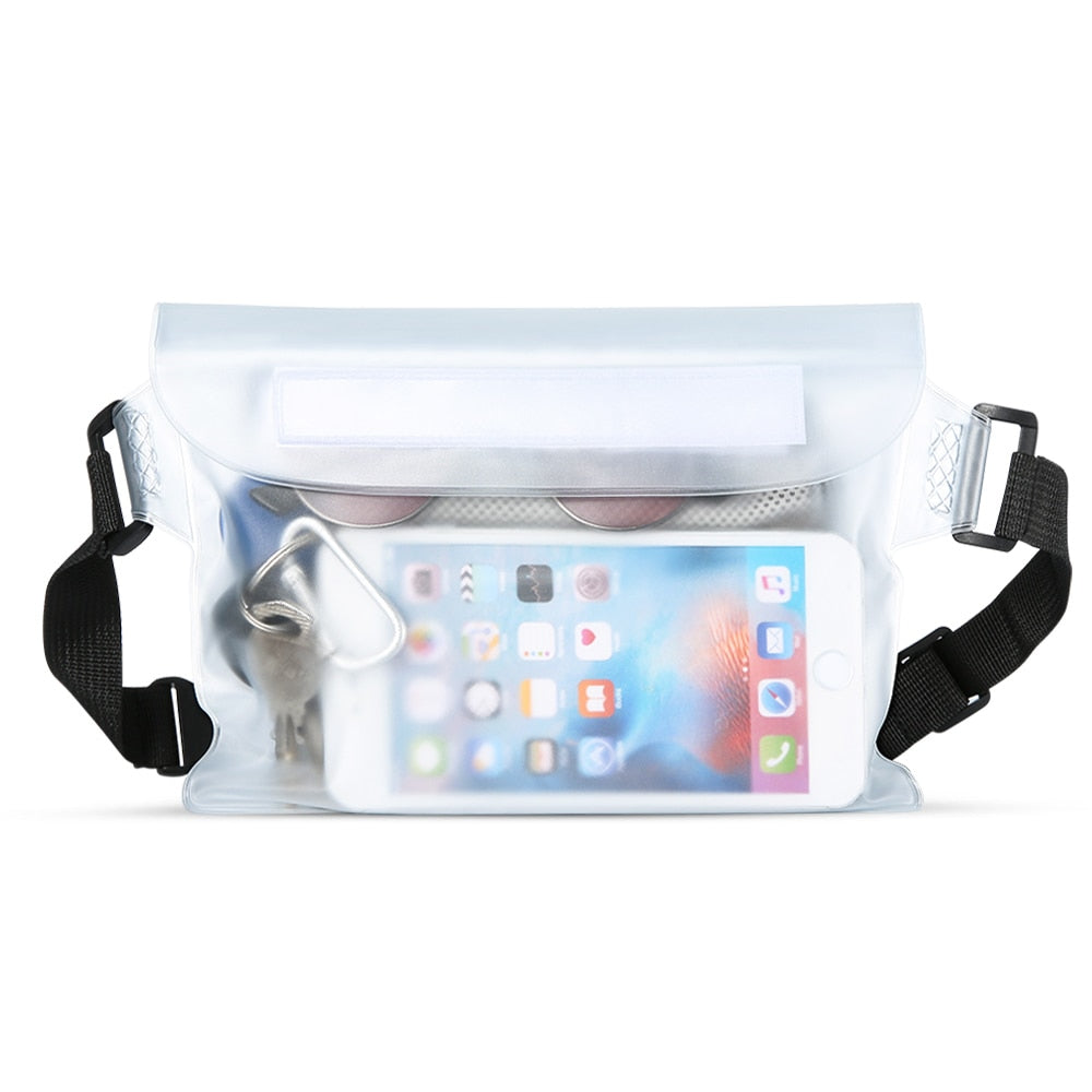 FLOVEME Waterproof Case Smartphone For iPhone XS MAX XR 7 Phone Pouch Bag Case For Xiaomi Underwater Waist Bag Cases For Huawei - bankshayes40