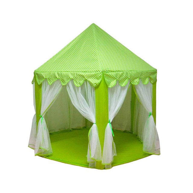 Portable Kids Toy Tipi Tent Ball Pool Princess Girl Castle Play House Children Small House Folding Playtent Baby Beach Tent - bankshayes40