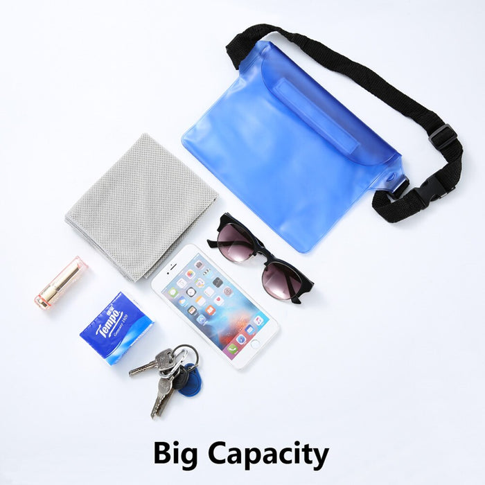 FLOVEME Waterproof Case Smartphone For iPhone XS MAX XR 7 Phone Pouch Bag Case For Xiaomi Underwater Waist Bag Cases For Huawei - bankshayes40