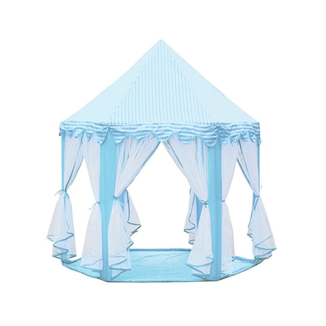 Portable Kids Toy Tipi Tent Ball Pool Princess Girl Castle Play House Children Small House Folding Playtent Baby Beach Tent - bankshayes40