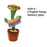 Lovely Talking Toy Dancing Cactus Doll Speak Talk Sound Record Repeat Toy Kawaii Cactus Toys Children Home Decor Accessories - bankshayes40
