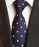 Fashion Neckties Classic Men&#39;s Stripe Yellow Navy Blue Wedding Ties Jacquard Woven 100% Silk Men Solid Tie Polka Dots Neck Ties - bankshayes40