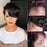 Human Hair Wigs Short Straight Bob Wig T Part Transparent Lace Wig For Women Preplucked Hairline Pixie Cut Wig Perruque Femme - bankshayes40
