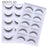 New Full 5 Pairs one box 3D Mink Hair False Eyelashes Natural Thick Long Eye Lashes Wispy Makeup Beauty Extension Tools H13 - bankshayes40