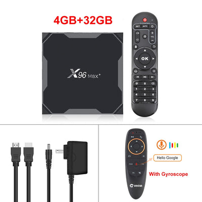 X96 MAX Plus 4GB 64GB 32GB Smart TV Box Android 9.0 Amlogic S905X3 Quad Core Wifi 4K Youtube X96Max Plus Set top box 2GB 16GB - bankshayes40