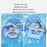 Mambobaby Baby Float Lying Swimming Rings Infant Waist Swim Ring Toddler Swim Trainer Non-inflatable Buoy Pool Accessories Toys - bankshayes40