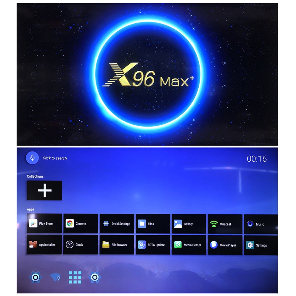 X96 MAX Plus 4GB 64GB 32GB Smart TV Box Android 9.0 Amlogic S905X3 Quad Core Wifi 4K Youtube X96Max Plus Set top box 2GB 16GB - bankshayes40