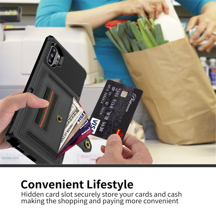 for Samsung Galaxy Note 20 S21 Ultra 10 9 S20 S21 S10 S9 Plus S10e S10+ Case Leather Multi Card Holder Wallet Retro Luxury Cover - bankshayes40