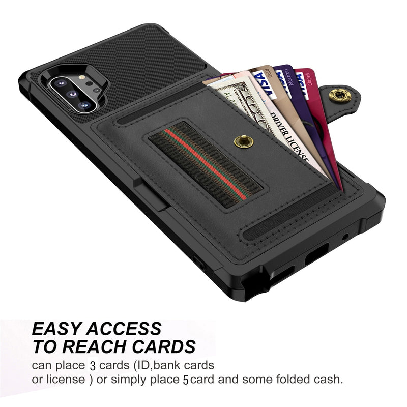 for Samsung Galaxy Note 20 S21 Ultra 10 9 S20 S21 S10 S9 Plus S10e S10+ Case Leather Multi Card Holder Wallet Retro Luxury Cover - bankshayes40