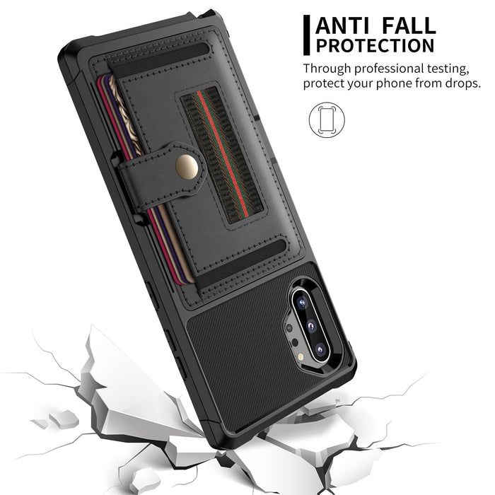 for Samsung Galaxy Note 20 S21 Ultra 10 9 S20 S21 S10 S9 Plus S10e S10+ Case Leather Multi Card Holder Wallet Retro Luxury Cover - bankshayes40