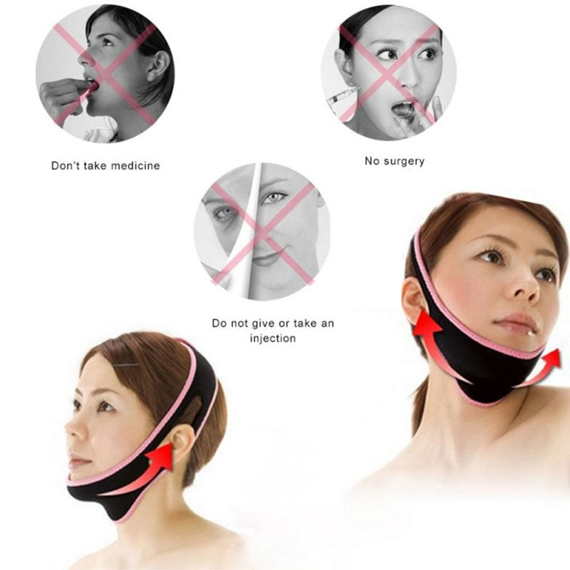 Sleeping Face-Lift Mask Massage Slimming Shaper Anti Wrinkle - bankshayes40