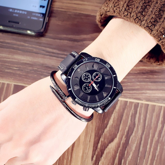 Sport Wristwatch Silicone Fashion - bankshayes40