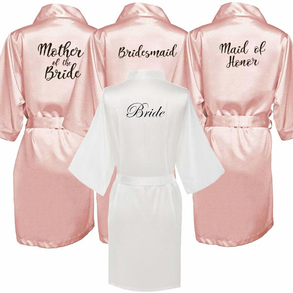 new bride bridesmaid robe