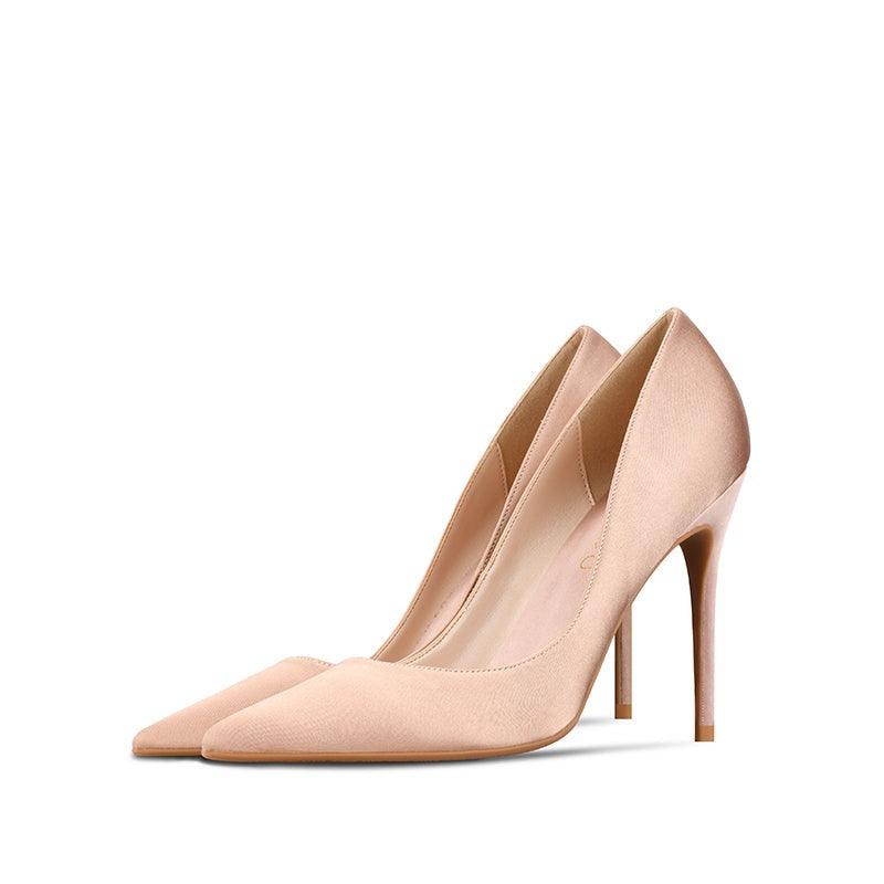 Bank Fashion | Nude Pointed Toe Heels | Women's Pointed Toe | Bankshayes