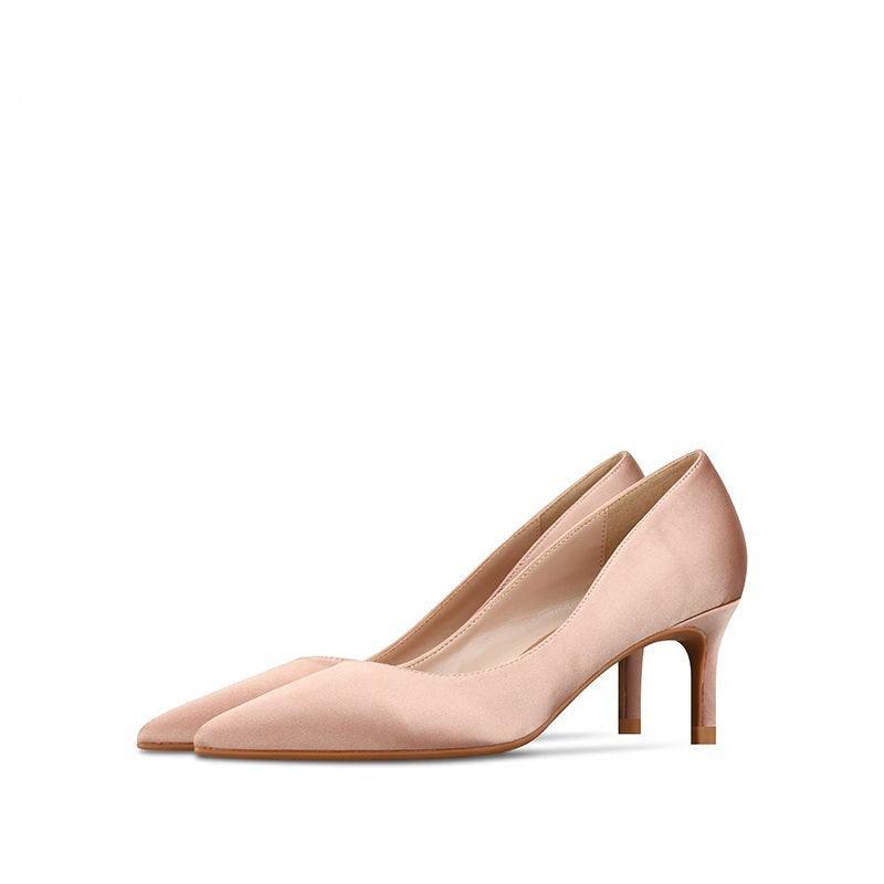 Bank Fashion | Nude Pointed Toe Heels | Women's Pointed Toe | Bankshayes