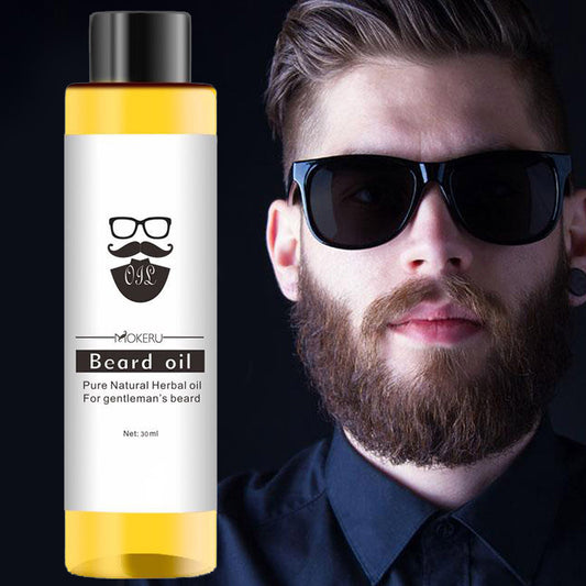 Organic Thick Anti-flaking Beard Care Oil - bankshayes40