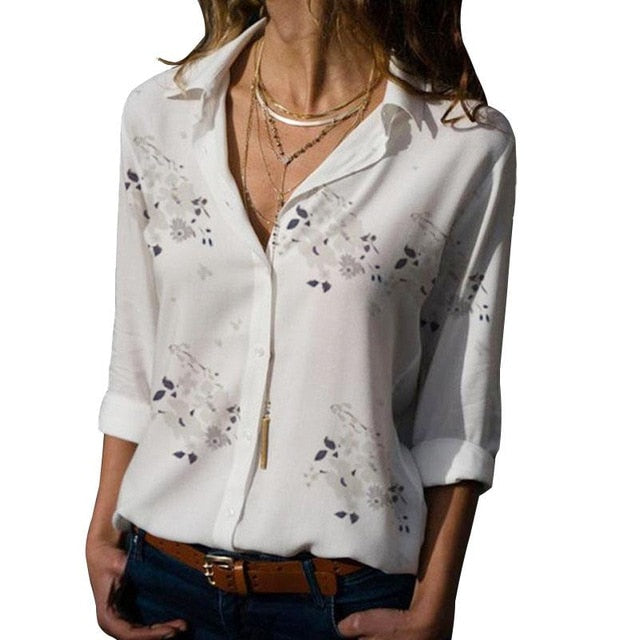 Long Sleeve Women Blouses - bankshayes40