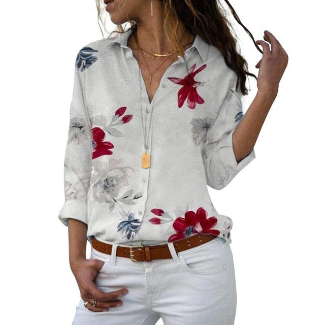 Long Sleeve Women Blouses - bankshayes40