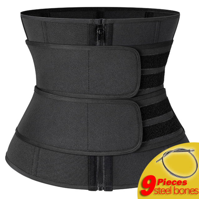 Women Waist Trainer Neoprene Body Shaper Belt Slimming Sheath Belly Reducing Shaper Tummy Sweat Shapewear Workout Shaper Corset - bankshayes40