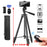 DSLR Flexible Tripod Extendable Travel Lightweight Stand Remote Control For Mobile Cell Phone Mount Camera Gopro Live Youtube - bankshayes40