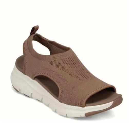 Women Summer Mesh Casual Sandals Ladies Wedges Outdoor Shallow Platform Shoes Female Slip-On Light Comfort Shoes Plus Size - bankshayes40