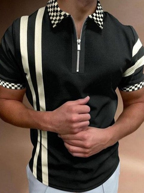 New Summer High Quality Men Polo Shirts - bankshayes40