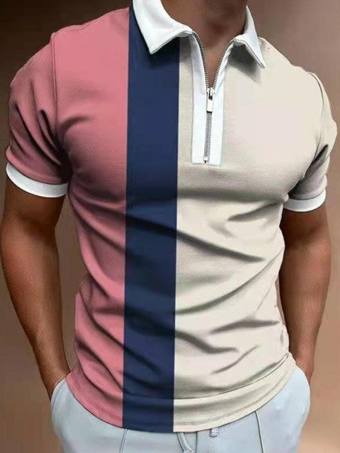 New Summer High Quality Men Polo Shirts - bankshayes40