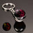 New 12 Constellation key ring Starry Sky Luminous Keychain Time Stone Glass Ball Key Chain Accessories Pendant Key Chain Gifts - bankshayes40